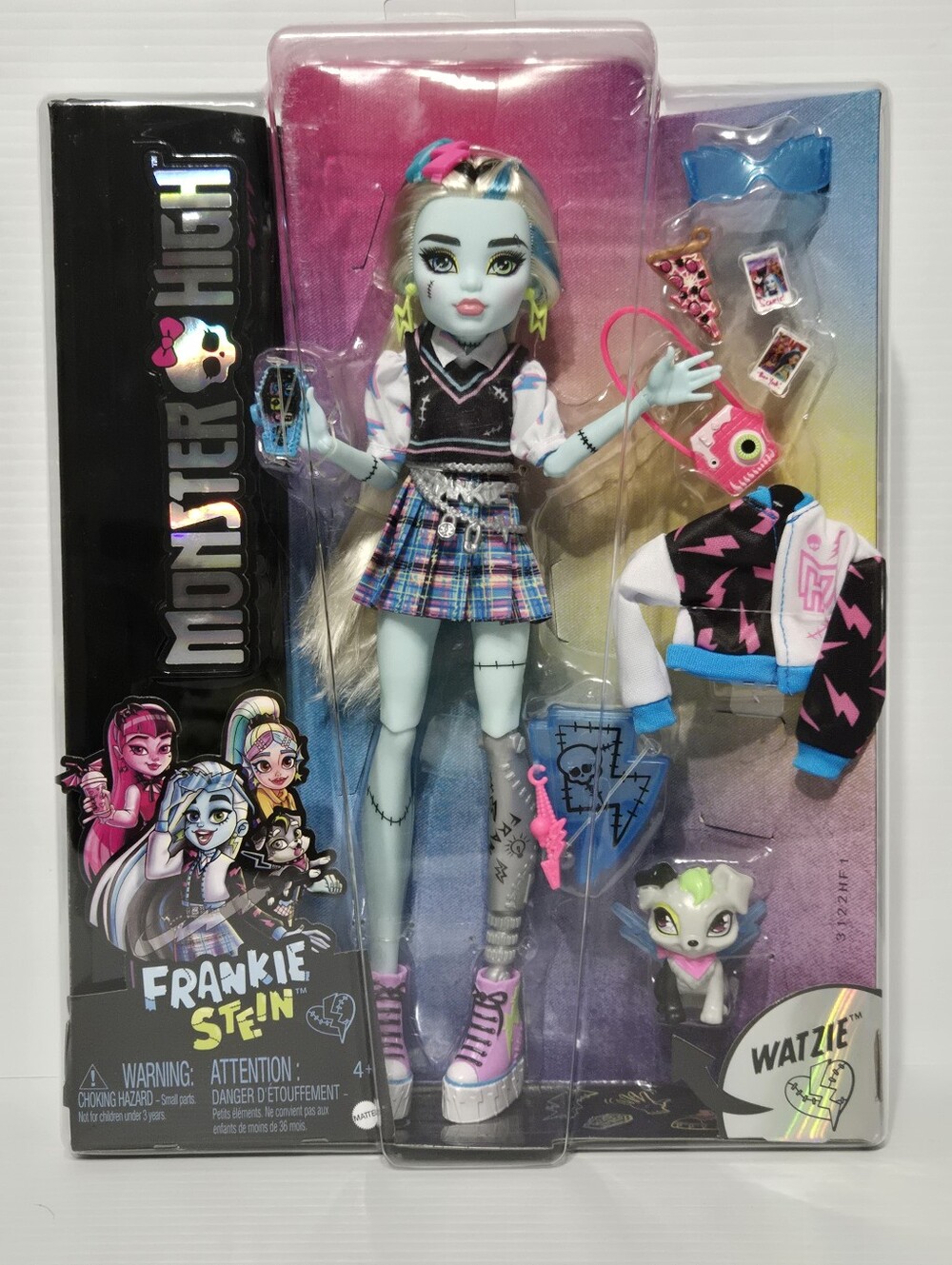Monster High Doll Frankiestein & Watzia Sealed Figure